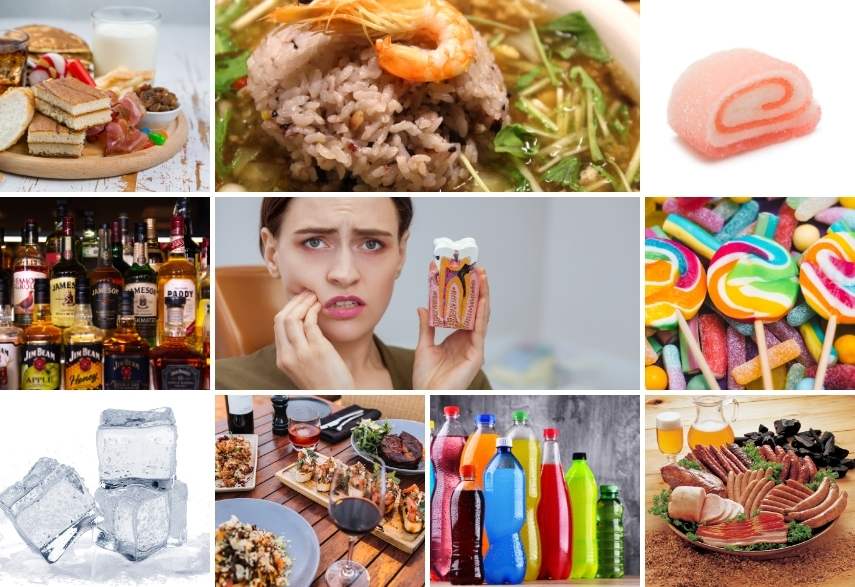 foods and drinks that can make a dental emergency worse